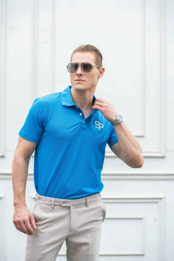 Ultra Luxury Wrinkle Resistant Moister Wick Technology Polo Shirt for All Ocasions Business Casual Sport