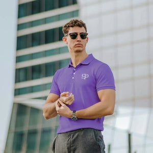 Purple Polo Shirts: A Bold Twist on Modern Menswear